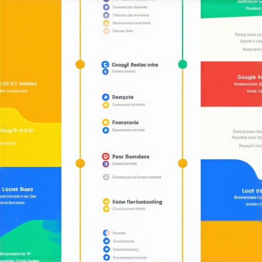 Google Maps Local Pack Optimization Factors Infographic illustrating key elements affecting Google Maps rankings and local SEO tactics