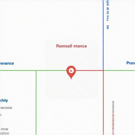 Google Maps Local Pack Ranking Factors Infographic showing key factors affecting Google Maps local pack rankings.
