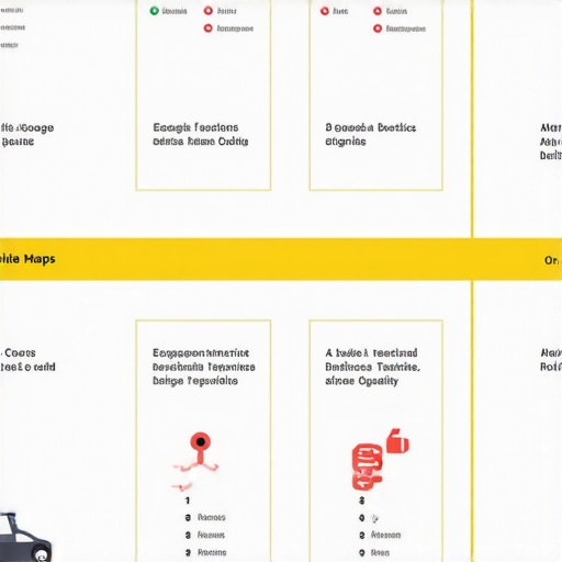 Infographic showing key hidden factors affecting Google Maps rankings, such as user engagement, website quality, and behavioral signals.