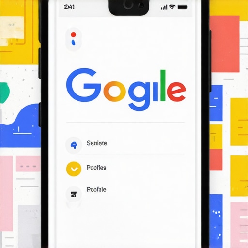 Local Business SEO Optimization Illustration showing a business owner working on Google Maps SEO strategies