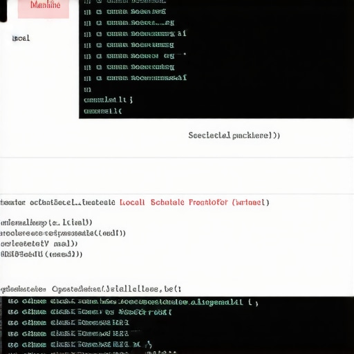 Schema markup implementation on a website showing local business details.