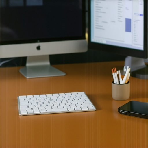 Workspace with SEO dashboards, citation tools, and review management software