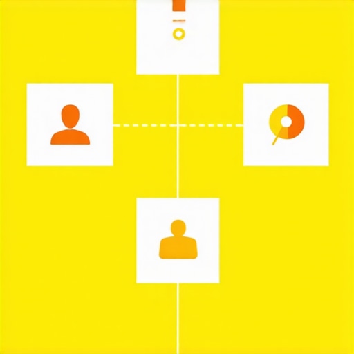 Illustration of a checklist for auditing Google My Business profile including categories, reviews, and contact information.