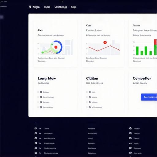 Screenshot of local SEO tools managing Google Maps rankings, citations, and competitor analysis.