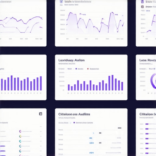 Dashboard displaying local SEO metrics and citation audits.