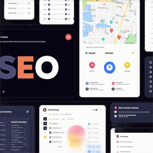 Screenshot of SEO and analytics tools used for maintaining Google Maps rankings.