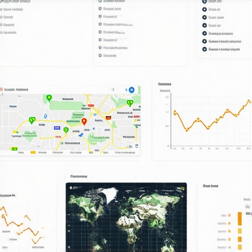 Screenshot of Google Maps analytics showing rankings and signals.
