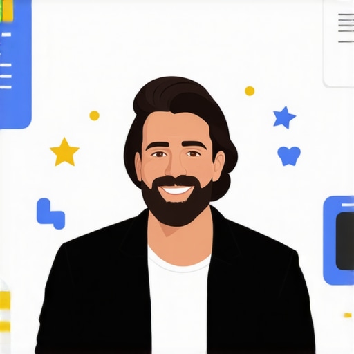 Business owner adding images and reviewing customer feedback on Google My Business profile.