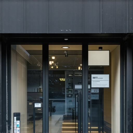 A professional storefront showcasing a well-maintained business exterior with clear signage to boost local visibility