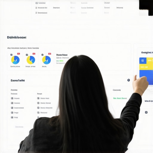 Screenshot of local SEO metrics on a computer screen, highlighting profile engagement and ranking improvements.