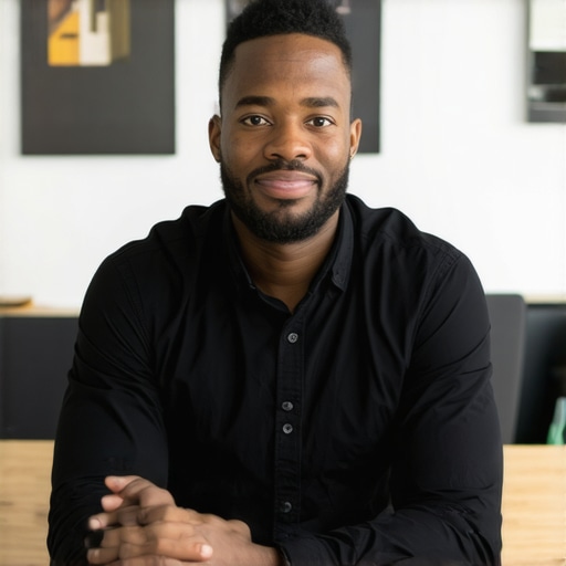 Business owner editing Google My Business profile settings on a computer.